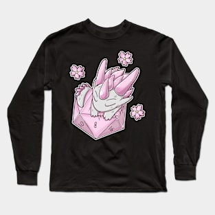 Cherry Blossom Dragon Long Sleeve T-Shirt